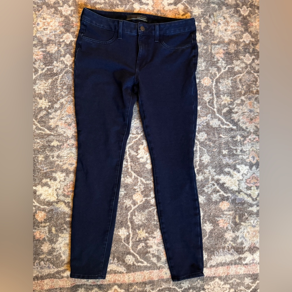 Rich & Skinny Women's Dark Blue Skinny Jeans